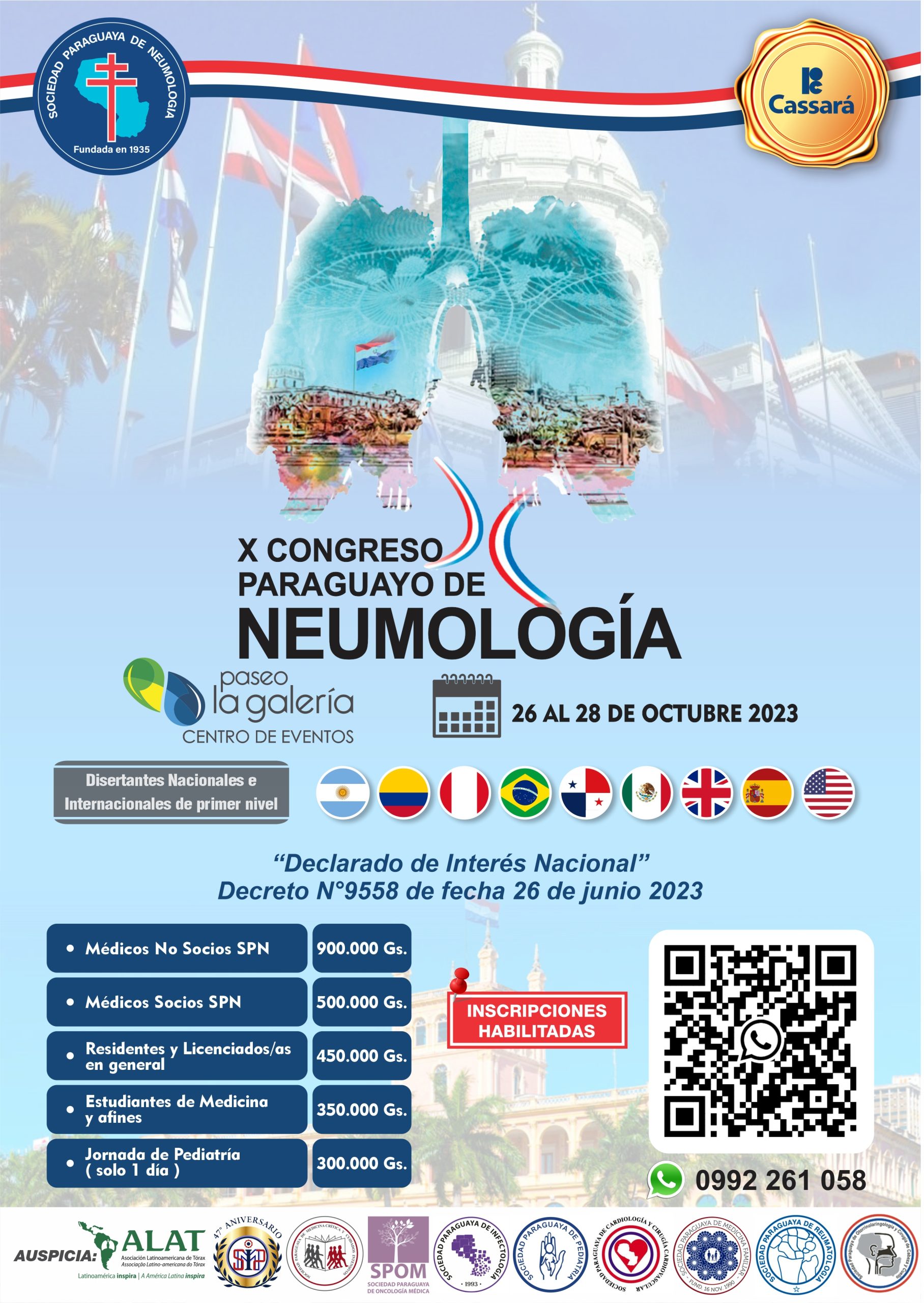 X Congreso Paraguayo de Neumología